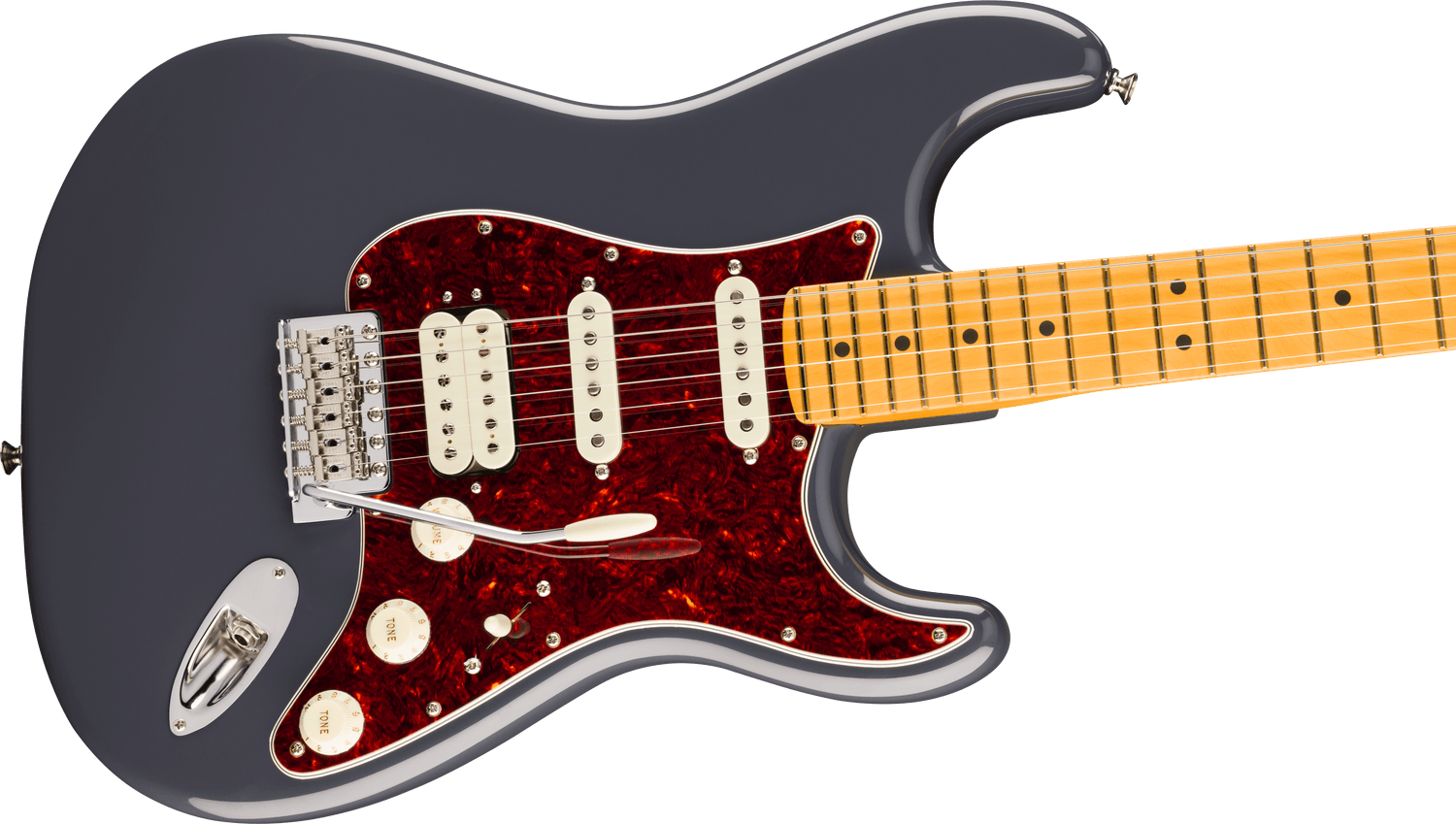 Fender American Professional Classic Stratocaster HSS, Maple Fingerboard, Faded Black