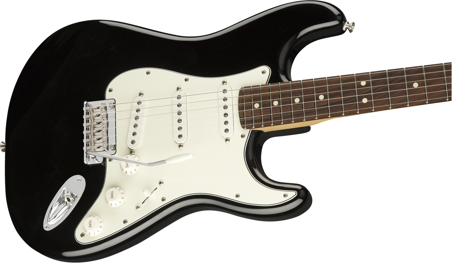 Fender Player Stratocaster El-guitar (Sort)