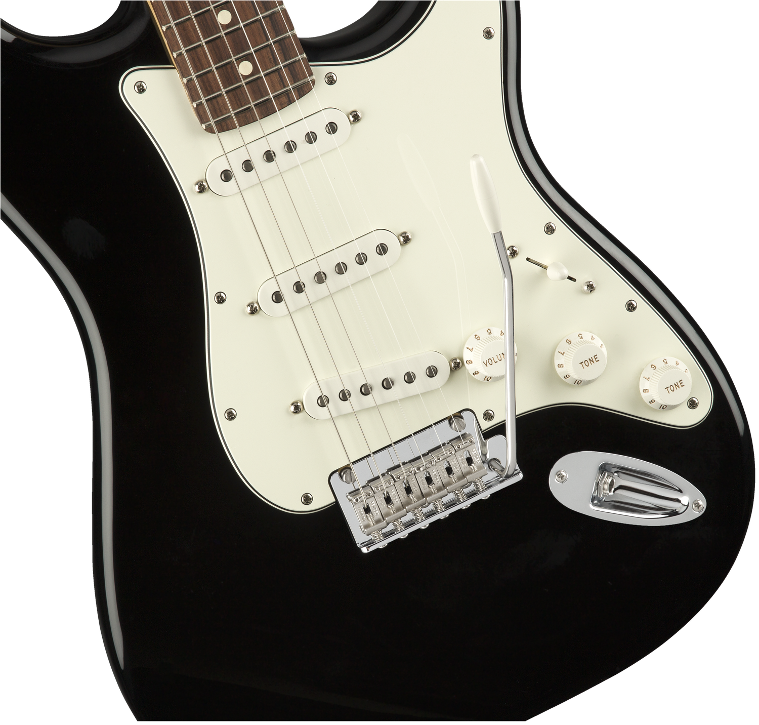 Fender Player Stratocaster El-guitar (Sort)