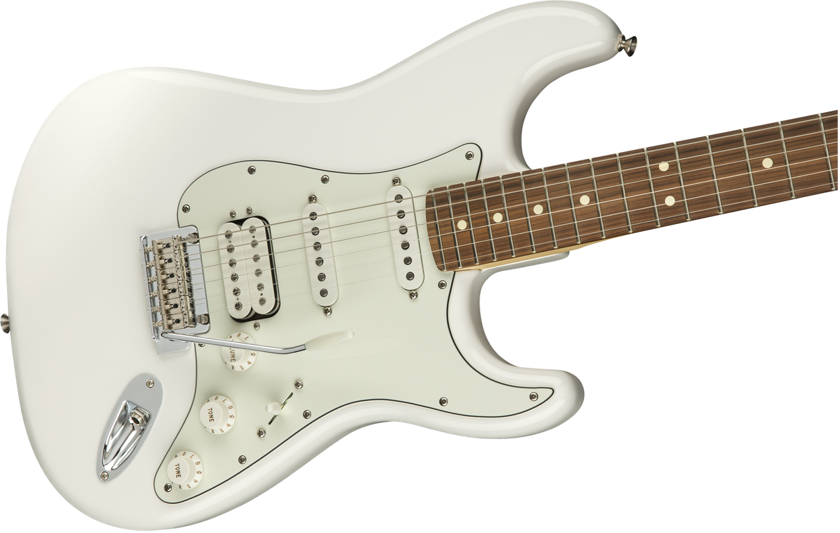 Fender Player Stratocaster El-guitar (Polar White)