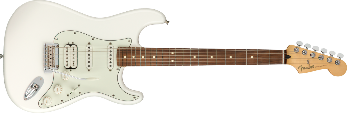 Fender Player Stratocaster El-guitar (Polar White)