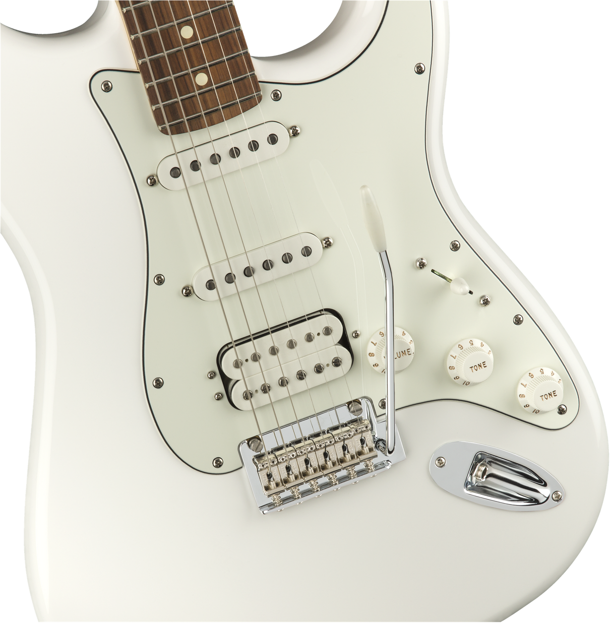 Fender Player Stratocaster El-guitar (Polar White)