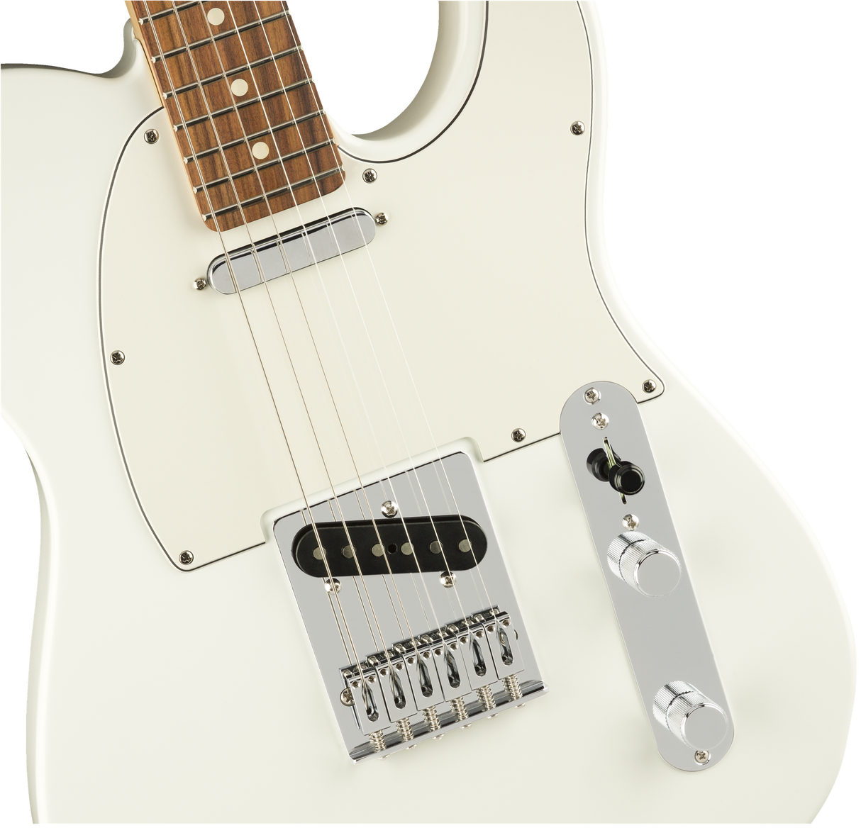 Fender Player Telecaster El-guitar (Polar White)