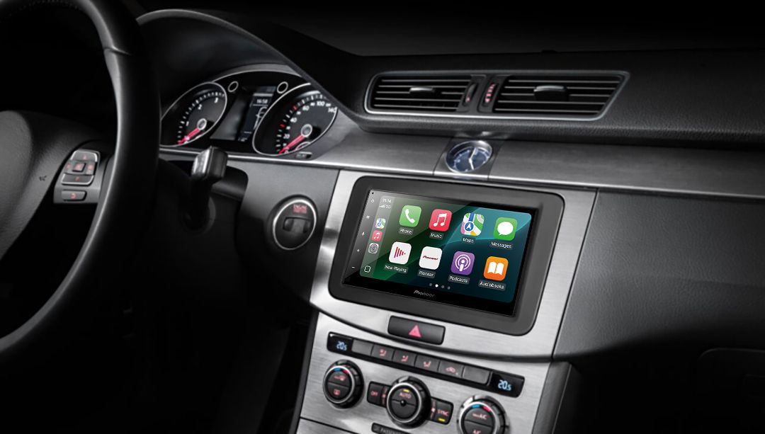 Pioneer SPH-DA150BT Bilradio med Apple CarPlay, Android Auto og Bluetooth