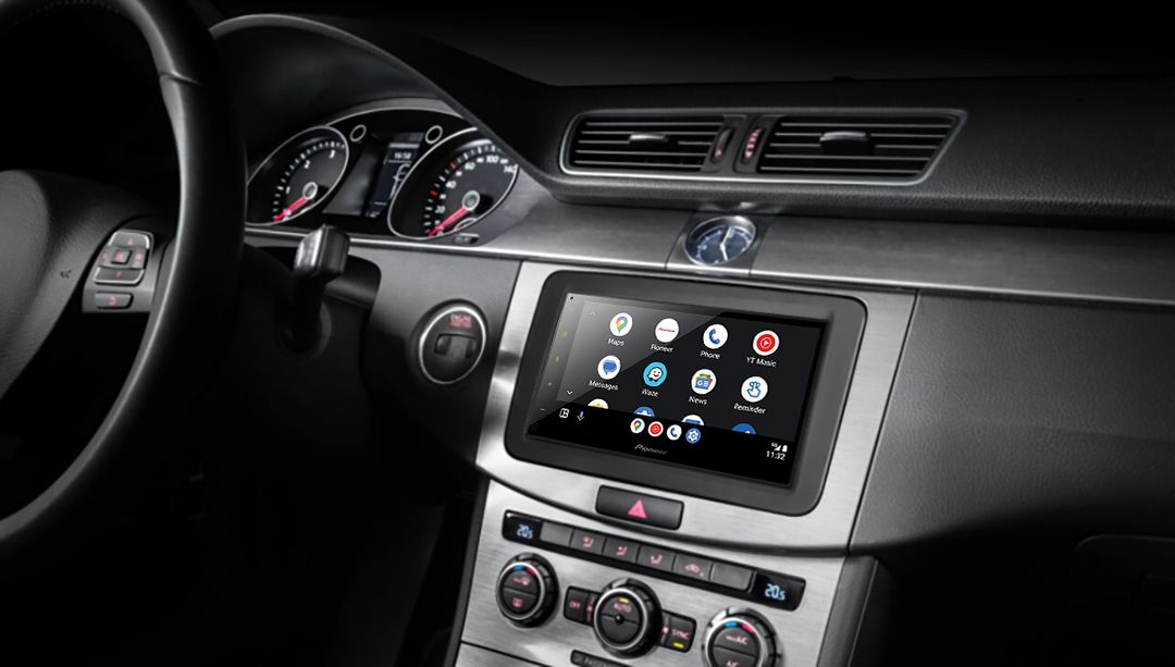 Pioneer SPH-DA150BT Bilradio med Apple CarPlay, Android Auto og Bluetooth