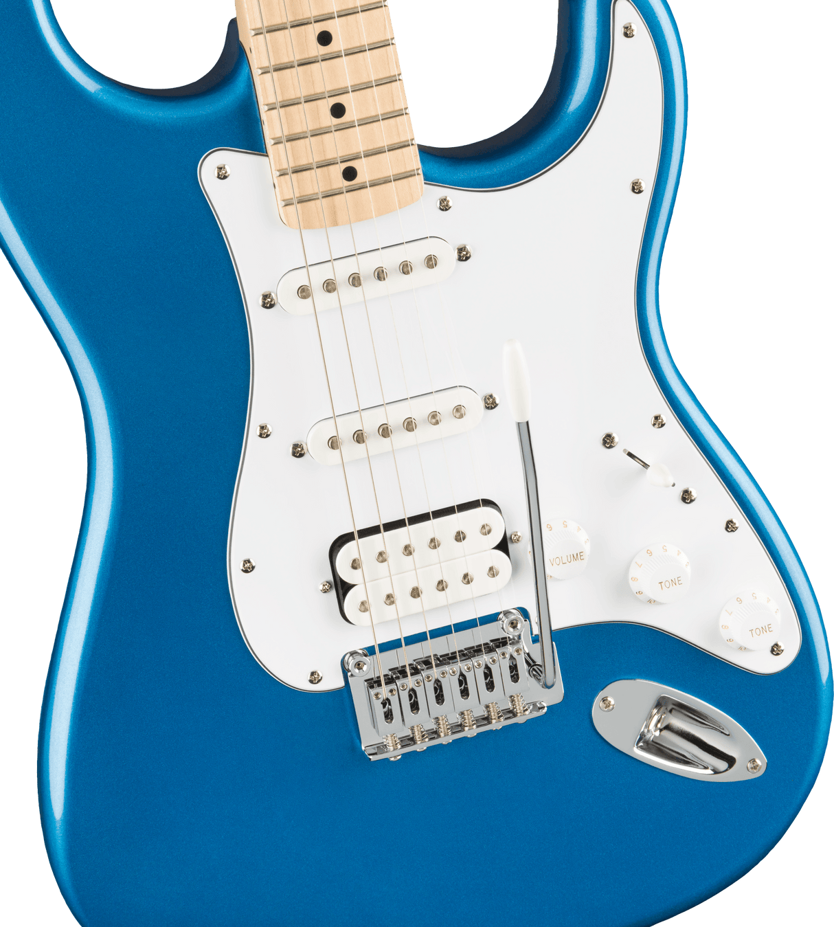 Fender Stratocaster El-guitar Startpakke (Lake Placid Blue)