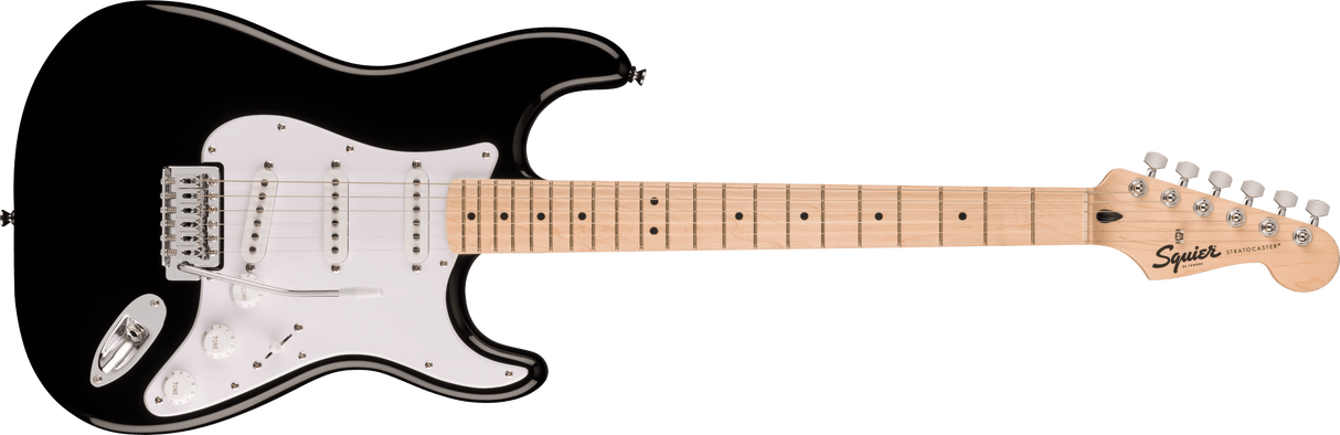 Fender Squier Sonic Stratocaster El-guitar (Sort)
