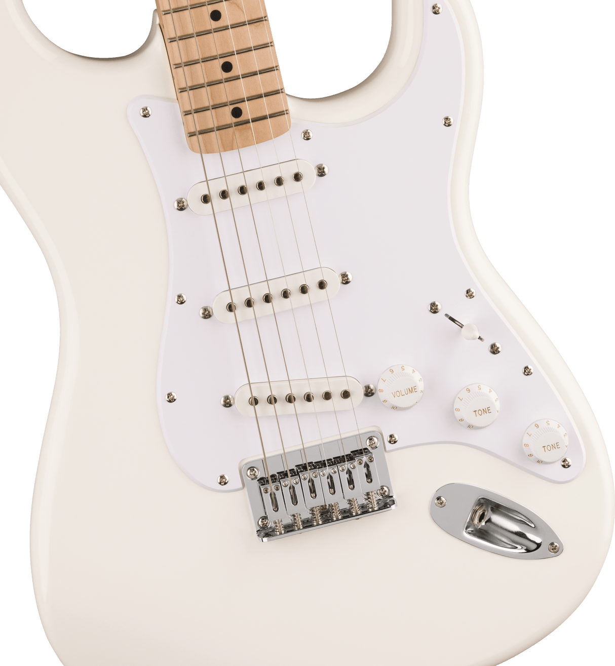 Fender Squier Sonic Stratocaster HT El-guitar (Arctic White)