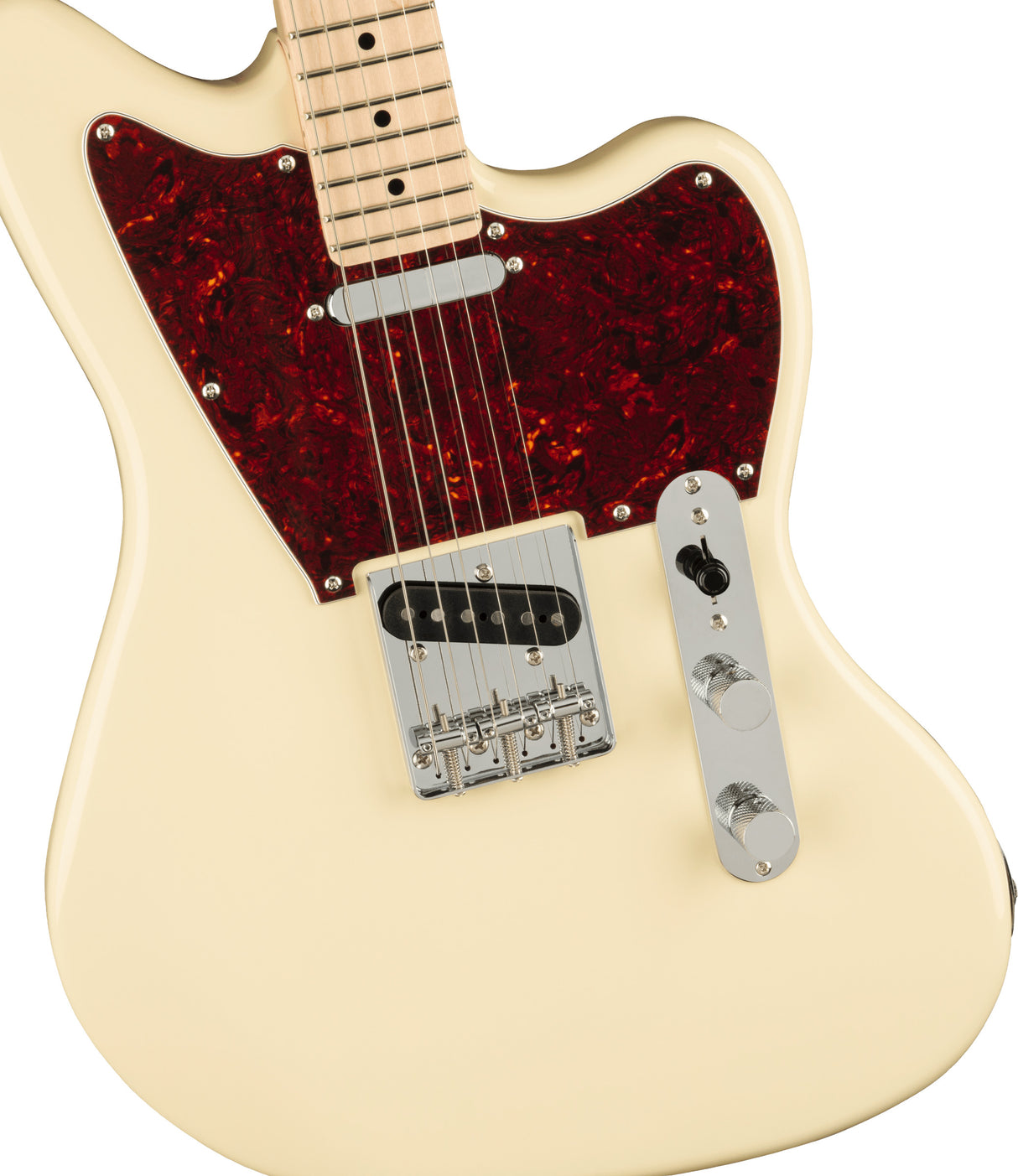 Fender Squier Paranormal Offset Telecaster El-guitar (Olympic White)