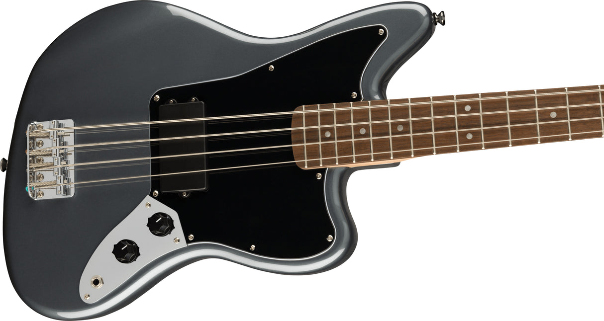 Fender Squier Affinity Jaguar El-Bas (Charcoal Frost Metallic)
