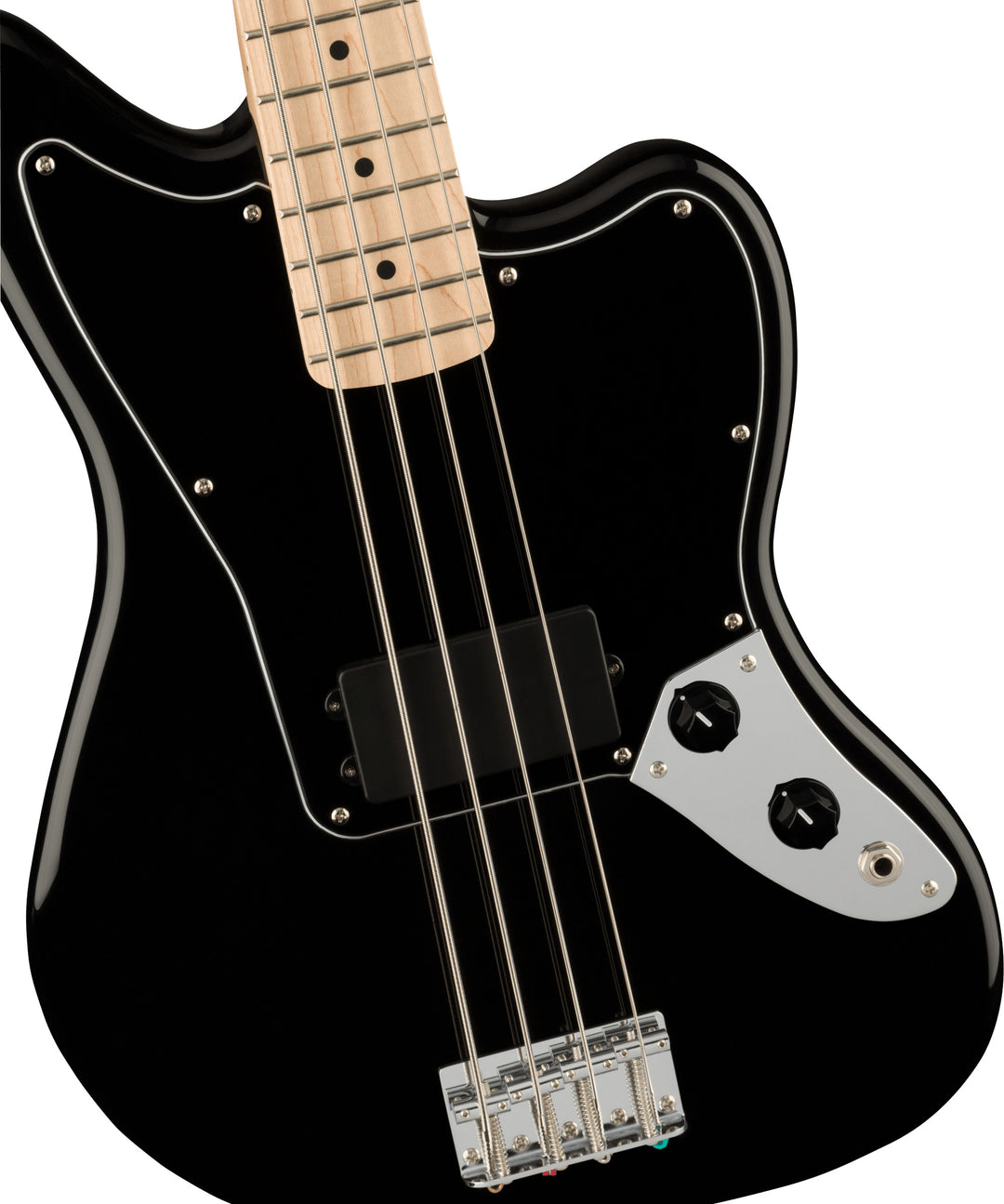 Fender Squier Affinity Jaguar El-Bas (Sort)