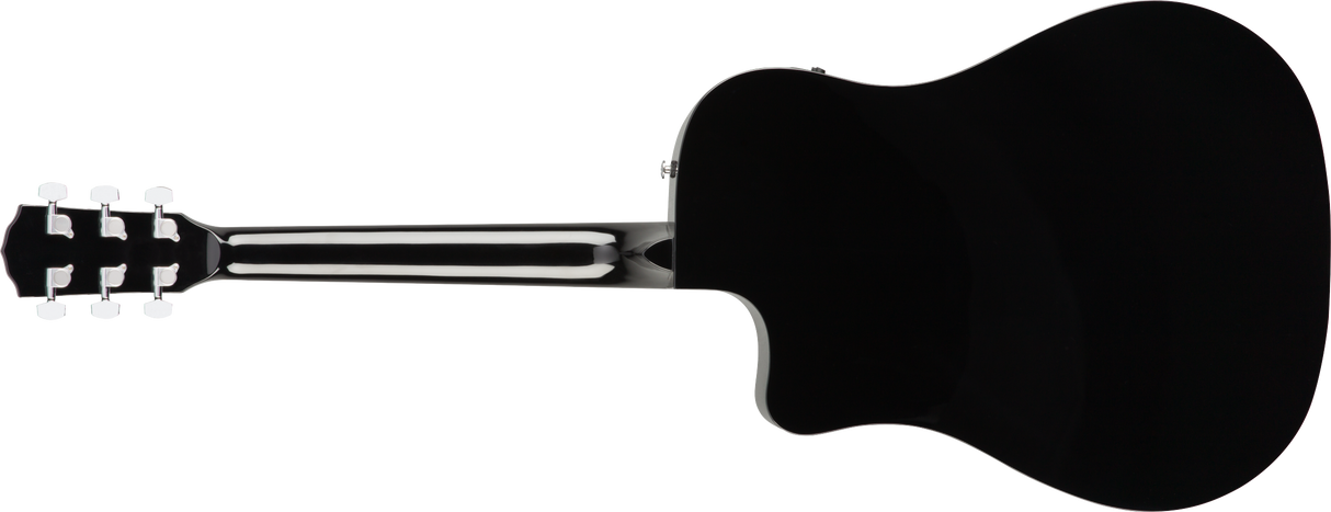 Fender CD-60SCE Dreadnought Western Guitar (Sort)