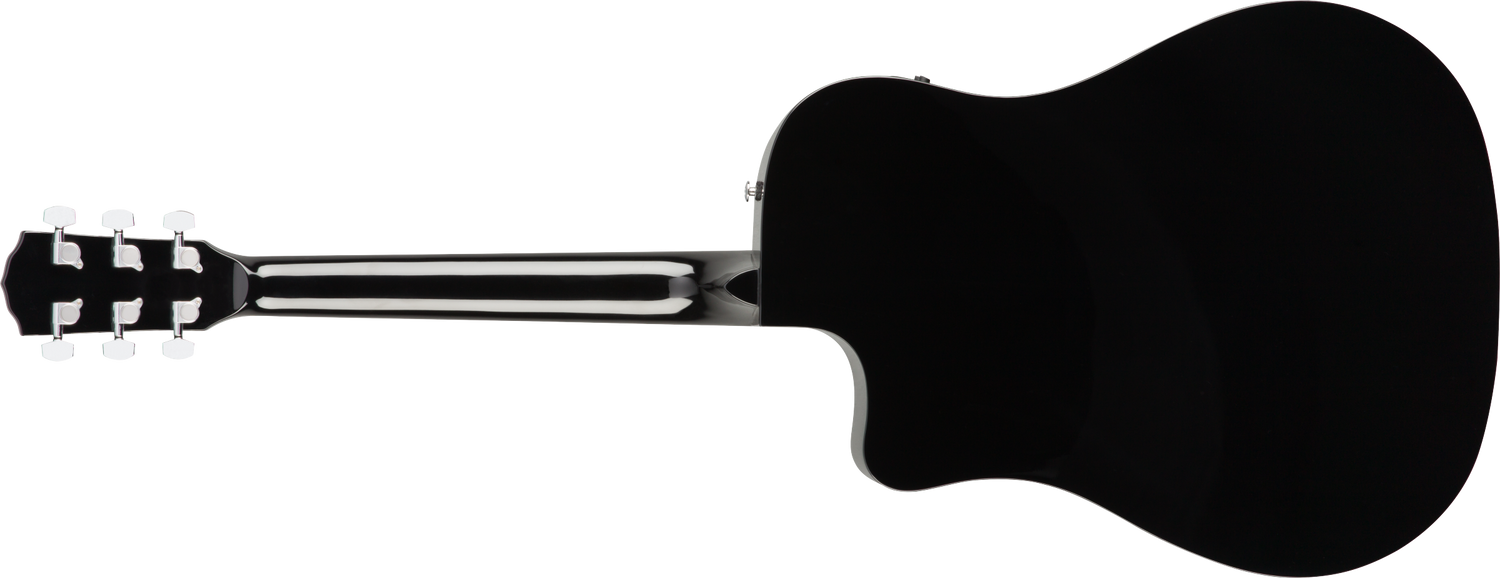 Fender CD-60SCE Dreadnought Western Guitar (Sort)