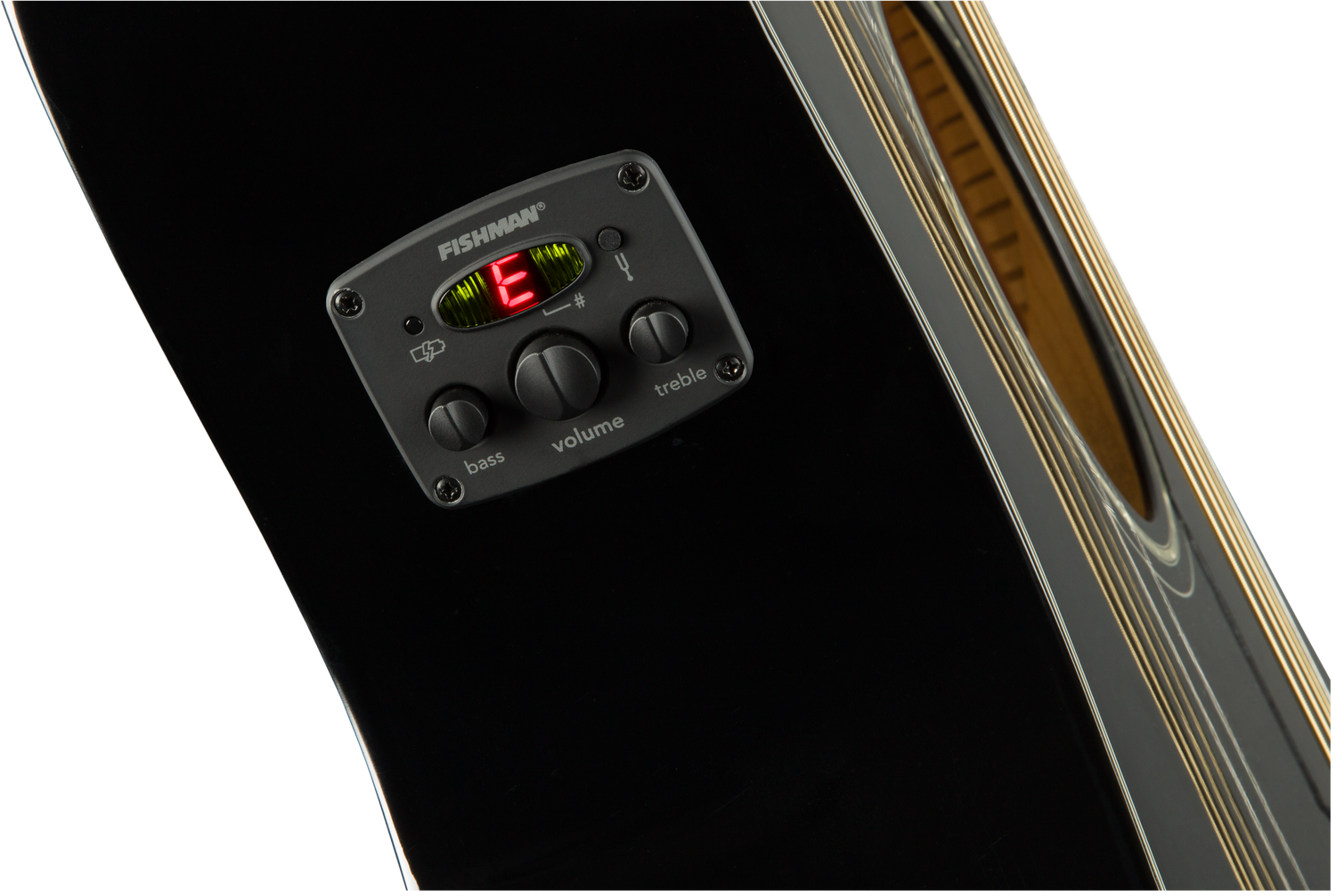 Fender CC-60SCE Concert Western Guitar (Sort)