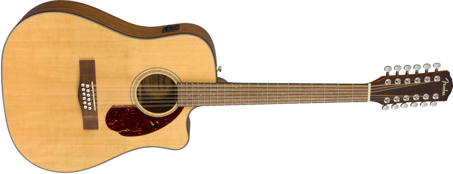 Fender CD-140SCE 12-String Western Guitar (Natur)
