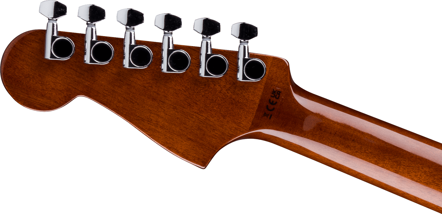 Fender California Standard Redondo™, Spruce Top, Black Pickguard, 3-Color Sunburst