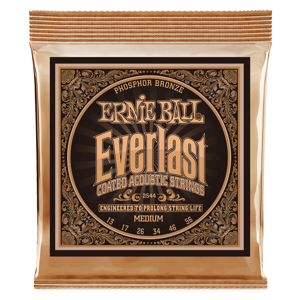 Ernie Ball Everlast Coated Phosphor Bronze Guitarstrenge (Akustisk)