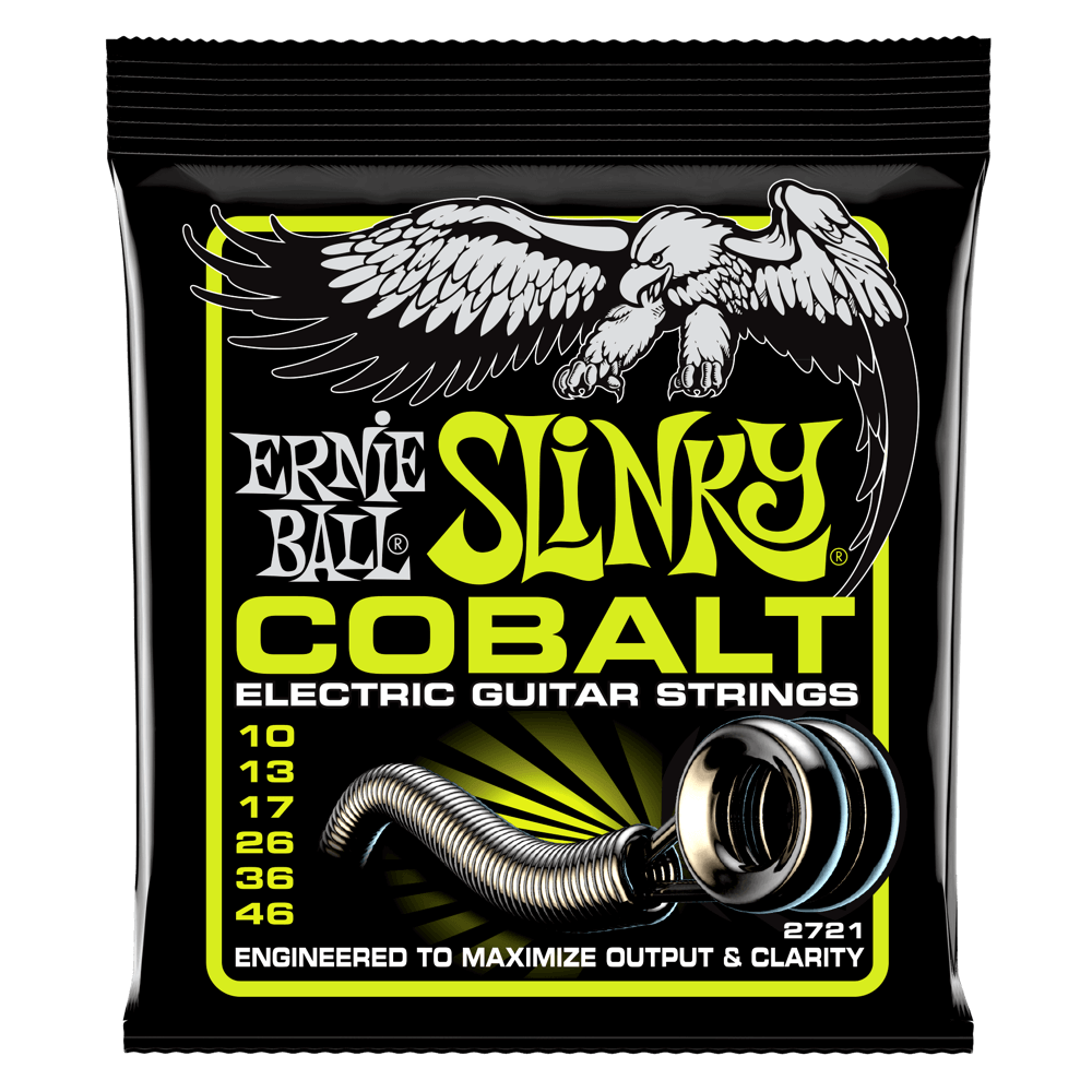 Ernie Ball Slinky Cobalt Guitarstrenge (El-Guitar)