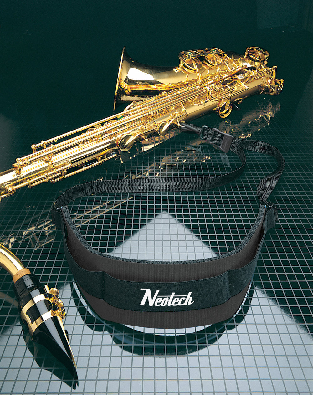 Neotech Soft Sax saxofonrem XL, sort, kunststofhage