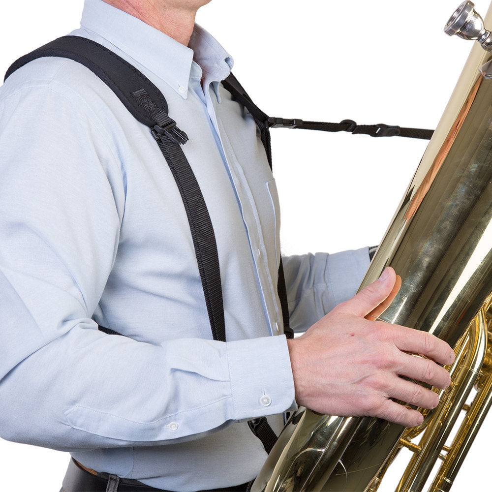 Neotech Tuba Harness junior, sort bæresele, 45,7 til 55,8 cm