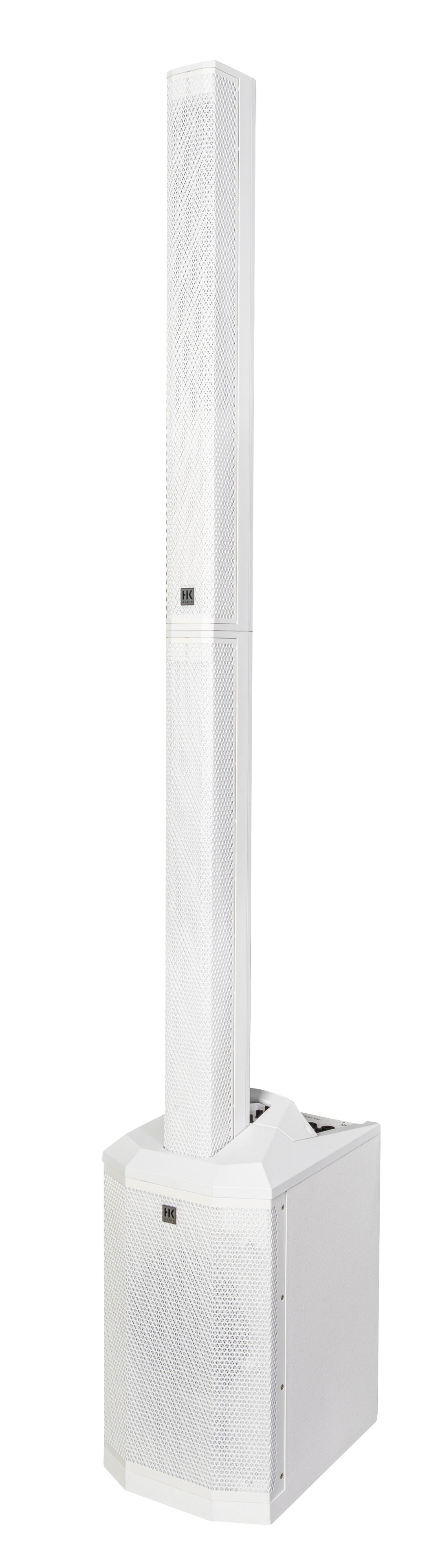 HK Audio POLAR 8 MK2 White Aktivt Søjle-PA System 1200W med Bluetooth