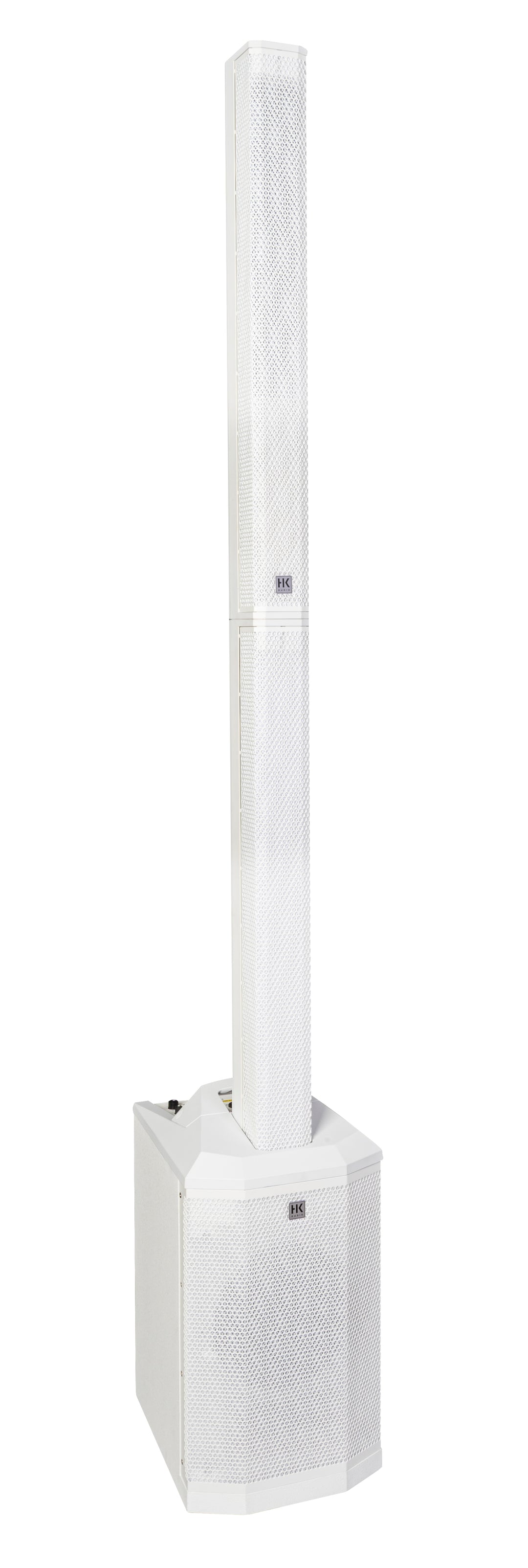HK Audio POLAR 8 MK2 White Aktivt Søjle-PA System 1200W med Bluetooth