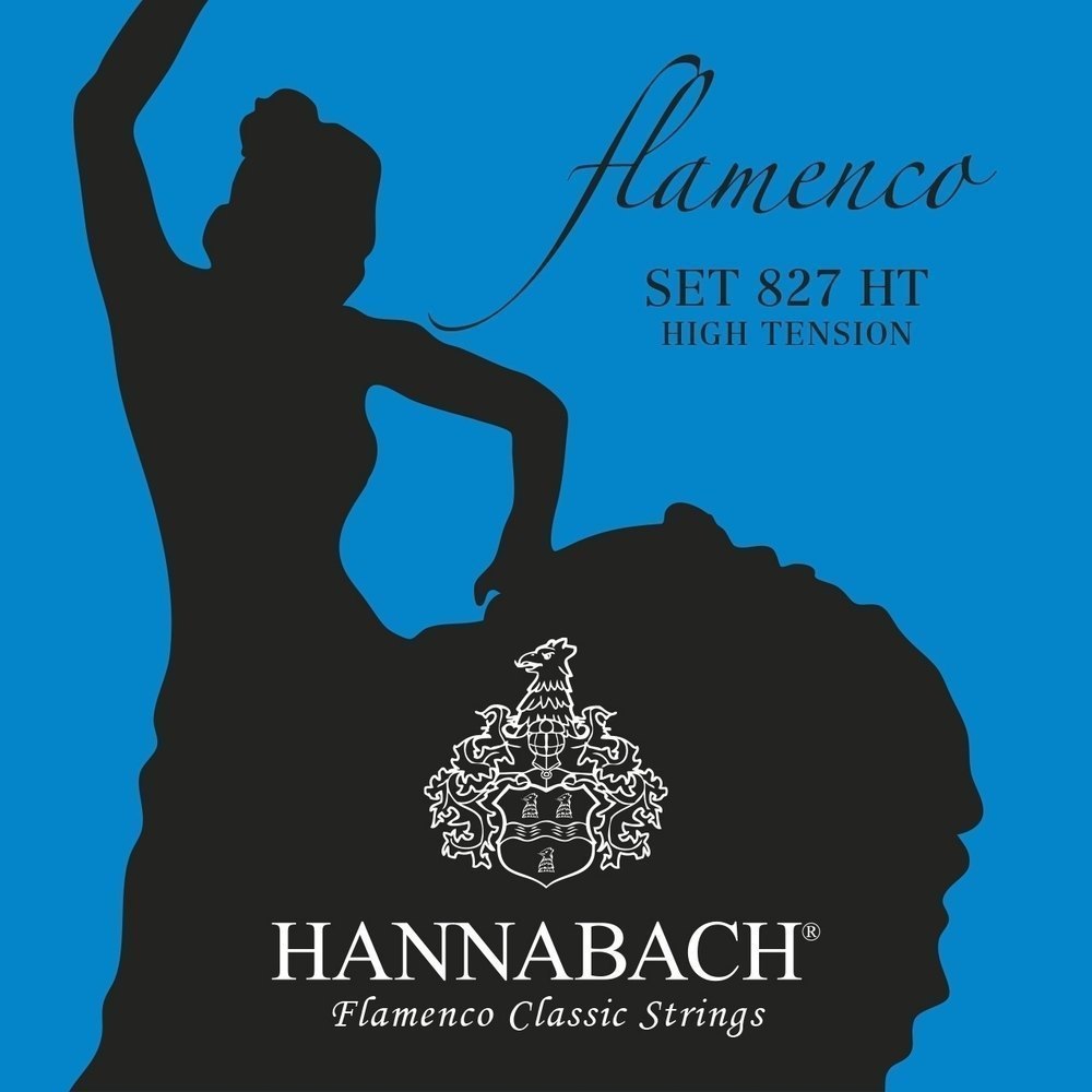 Hannabach 827 H/B2 diskantstreng til flamencoguitar, high tension