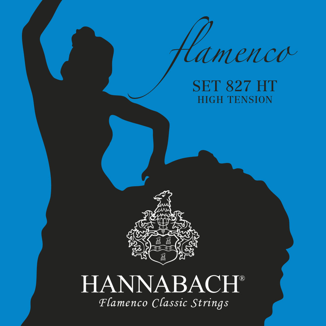 Hannabach Strings for classic guitar Serie 827 High Tension Flamenco - Set high (827HT)
