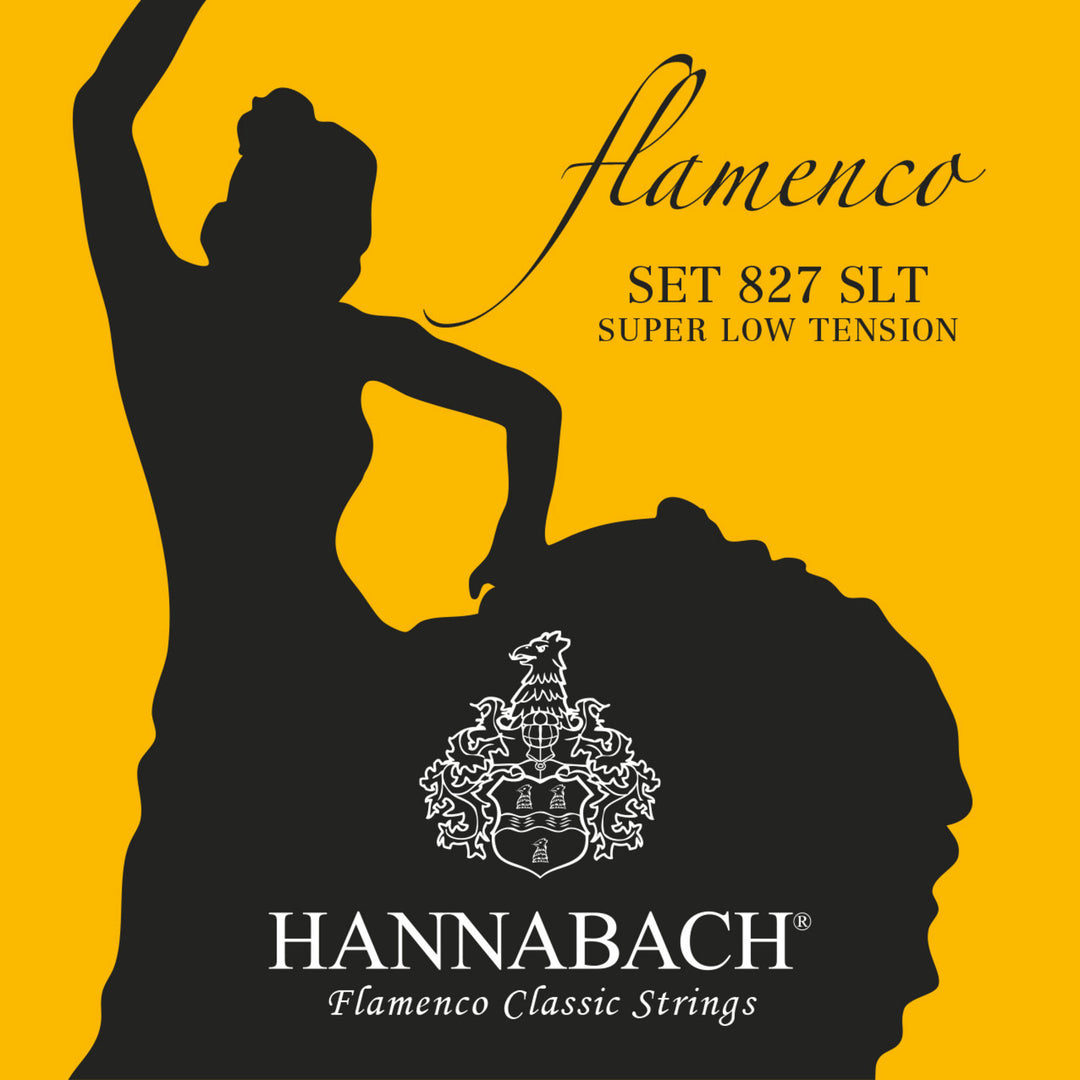 Hannabach Strings for classic guitar Serie 827 Super Low Tension Flamenco - Set super-low (827SLT)