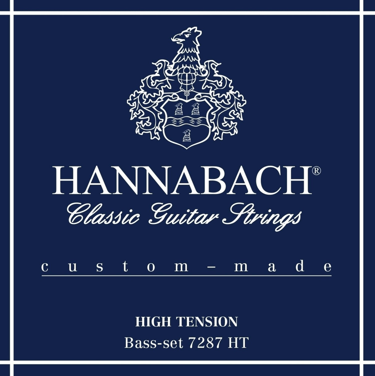 Hannabach Strings for classic guitar Series 728 High Tension Custom Made - 3er Bass high (7287HT)