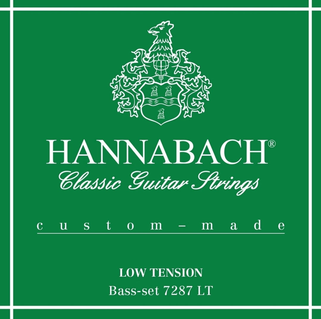 Hannabach Strings for classic guitar Series 728 Low Tension Custom Made - 3er Bass low (7287LT)