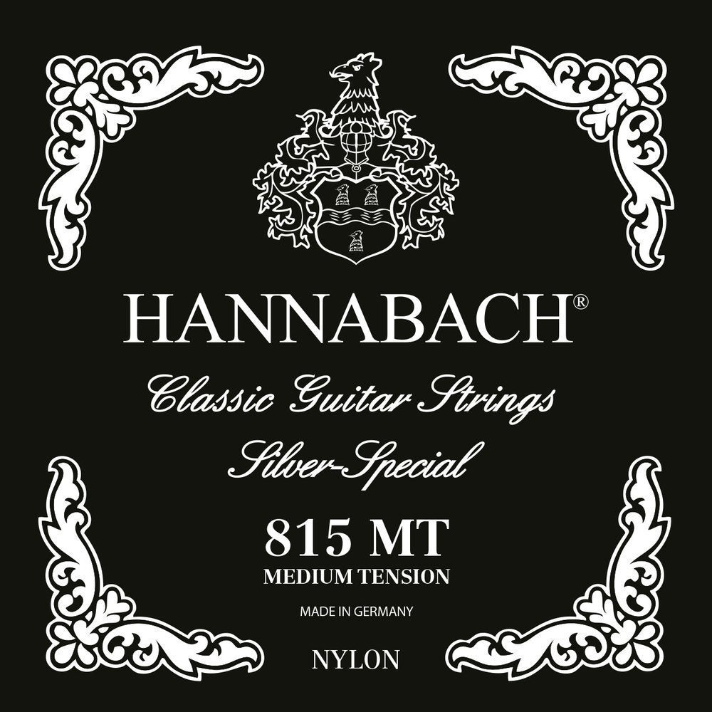 Hannabach 815 diskantsæt E1, H/B2 og G3, medium tension