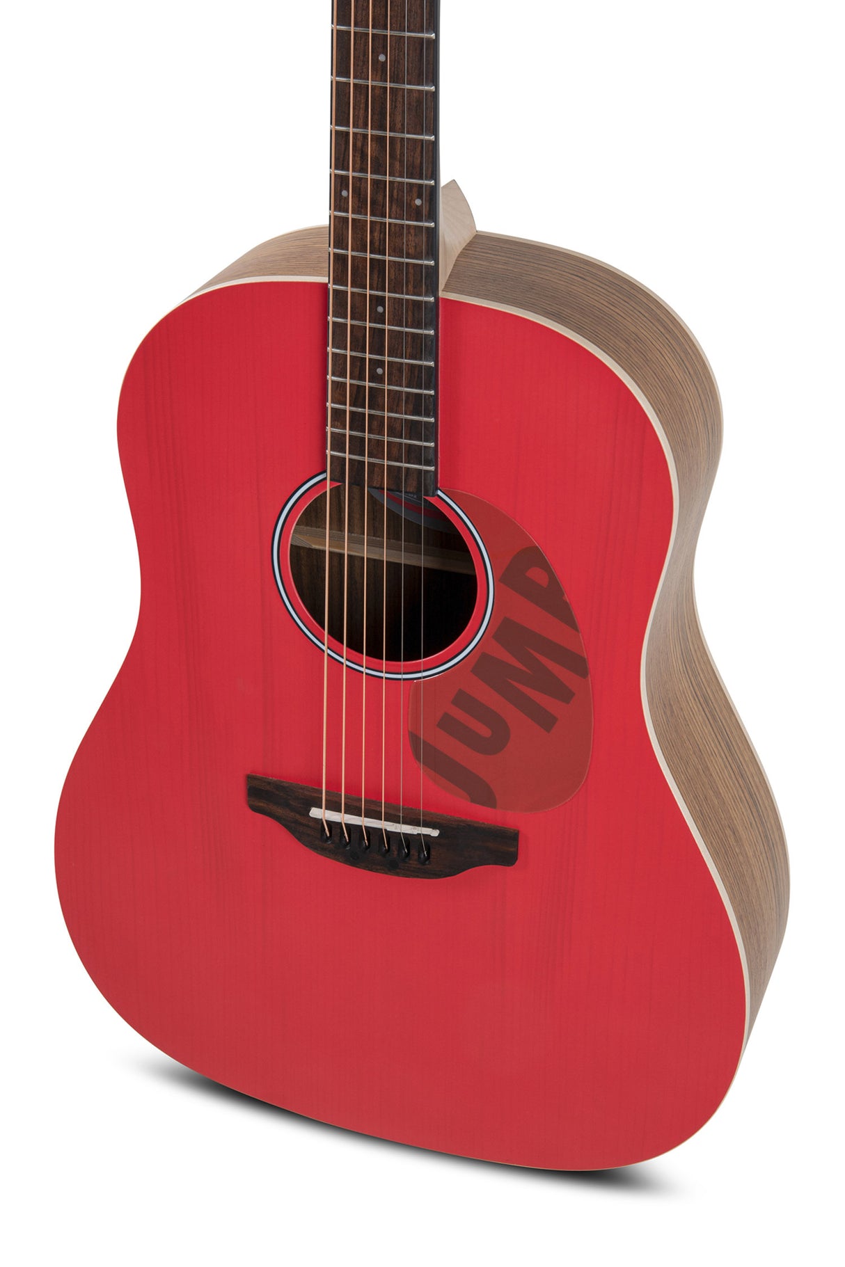 Applause Acoustic Guitar Jump Slope Shoulder Dreadnought - Lipstick (AAS-69-R)