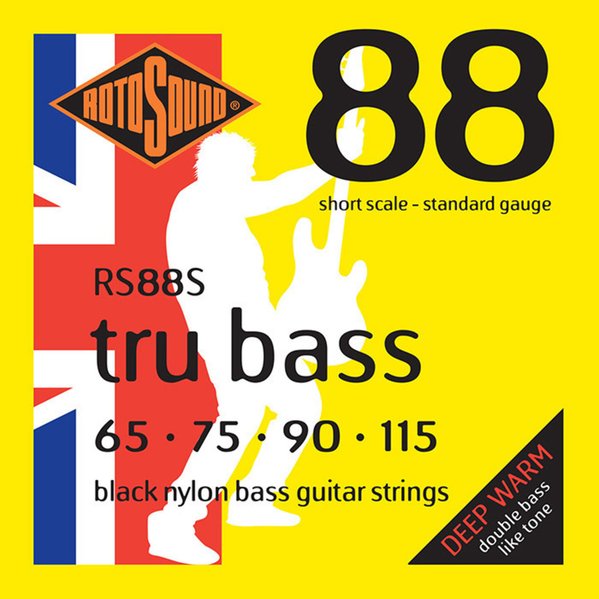 Rotosound E-Bass Strings Tru Bass 88 - Set 4-string Short Standard // Short scale length(30"/760mm) (RS88S)