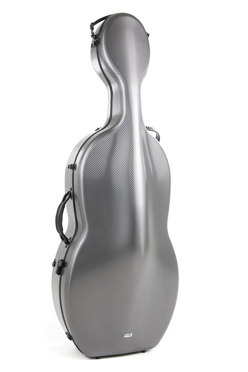 GEWA Polycarbonate 4.6 cellokasse 4/4, grå, Rolly