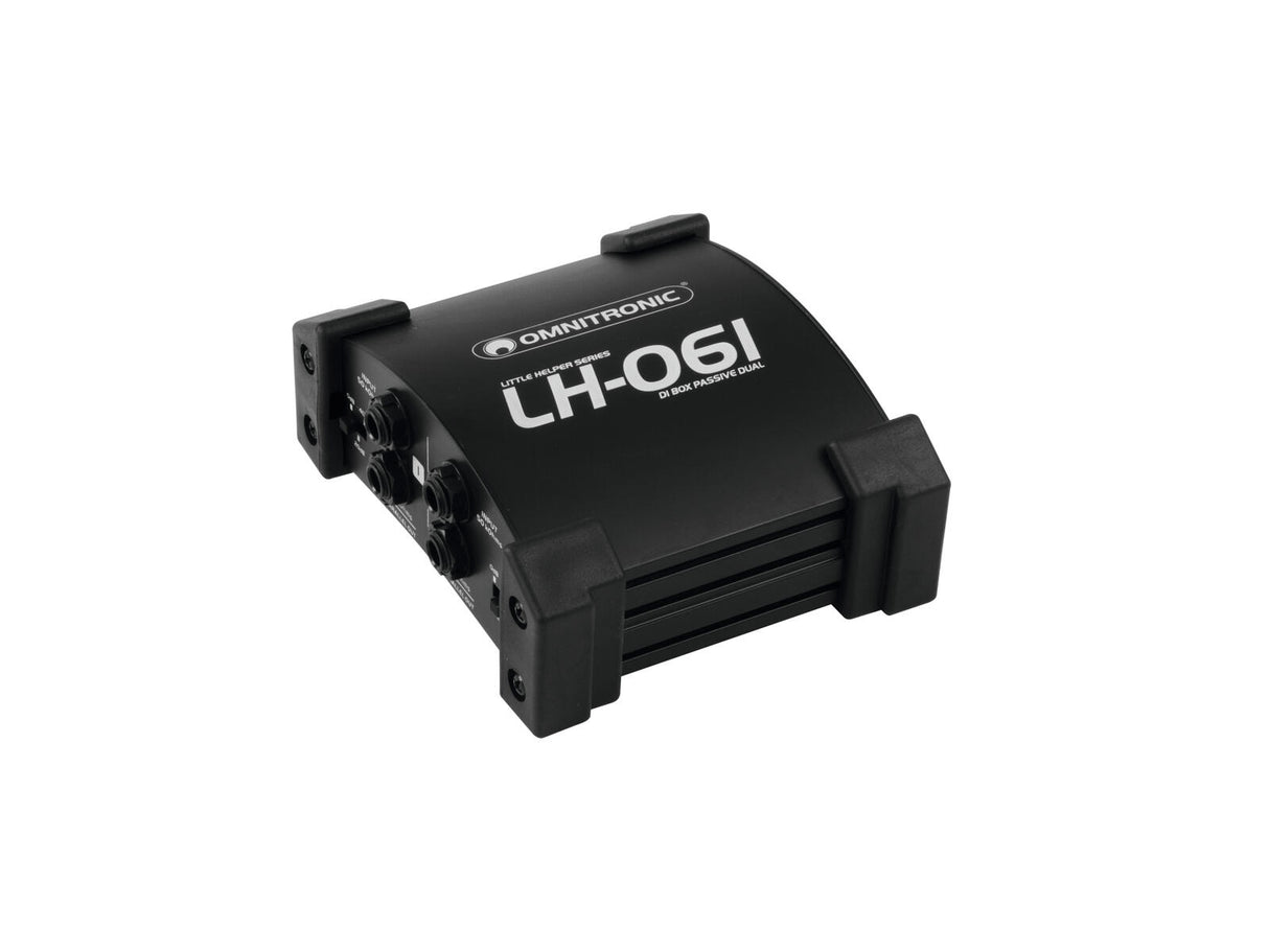 OMNITRONIC LH-061 PRO Dual DI Box passive