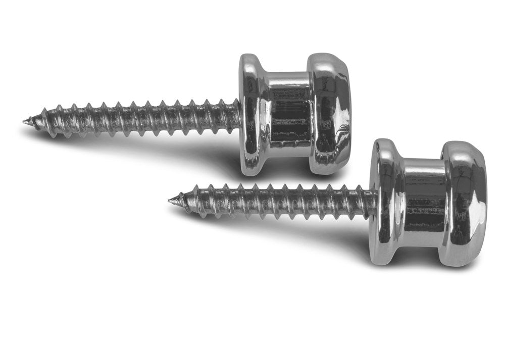 Fire & Stone Security Lock remknap, forkromet, 2 stk.