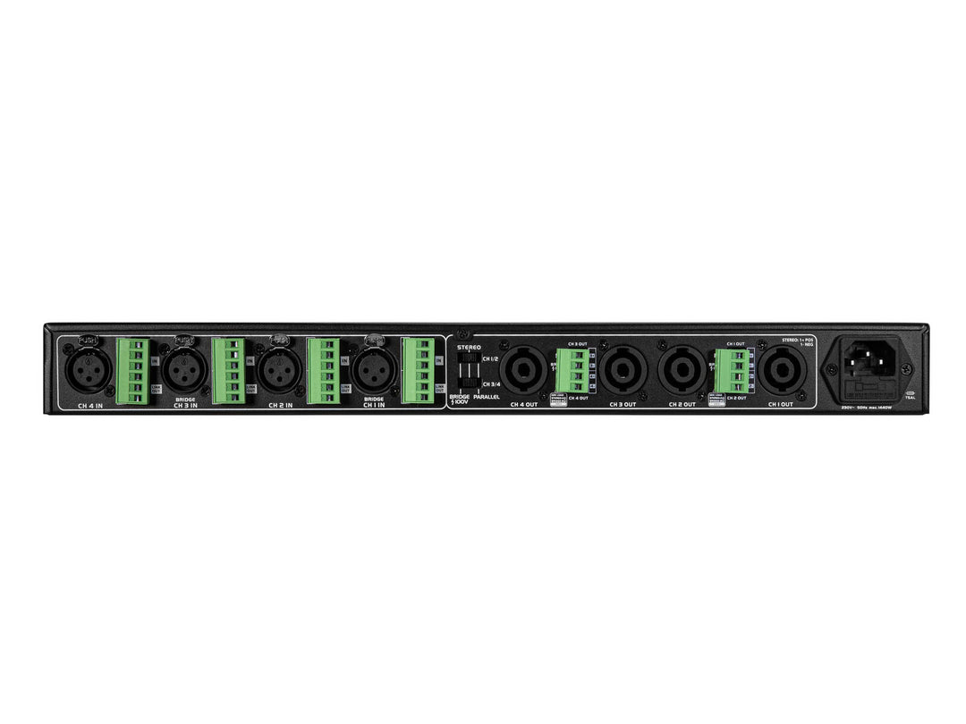 OMNITRONIC XDA-1204 4-channel Class D Amplifier