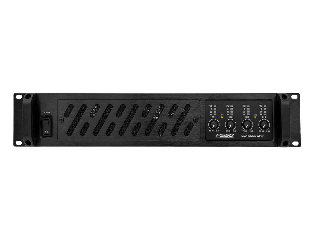 PSSO QDA-6000 MK2 4-channel Amplifier