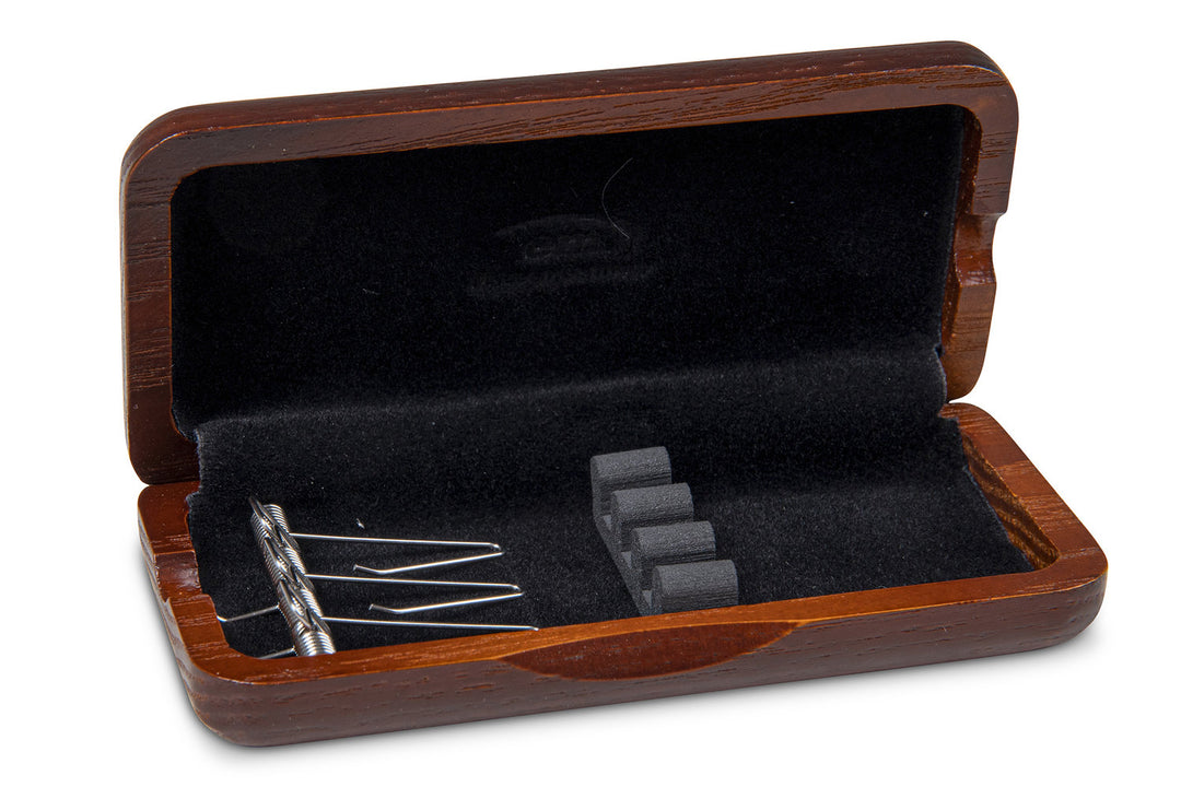 GEWA Reed case Oboe 3 reeds - Red brown lacquered finish