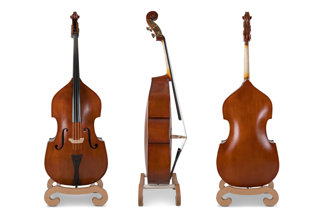 GEWA Double bass Basic Line - solid top version - 1/2 (Set up in the GEWA master workshops)