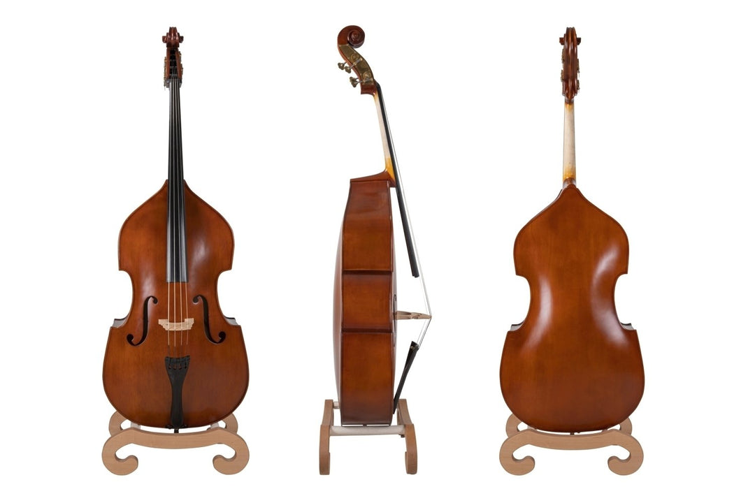 GEWA Double bass Basic Line - solid top version - 1/2 (Set up in the GEWA master workshops)