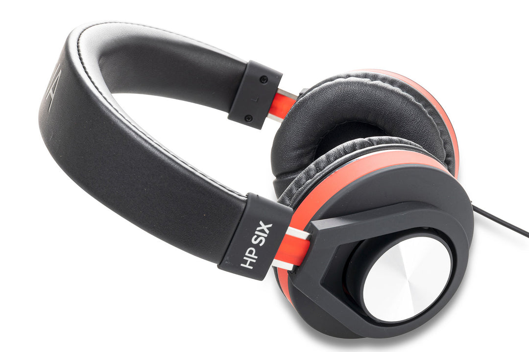 GEWA Headphones HP six - P/U 20 (Black / red)