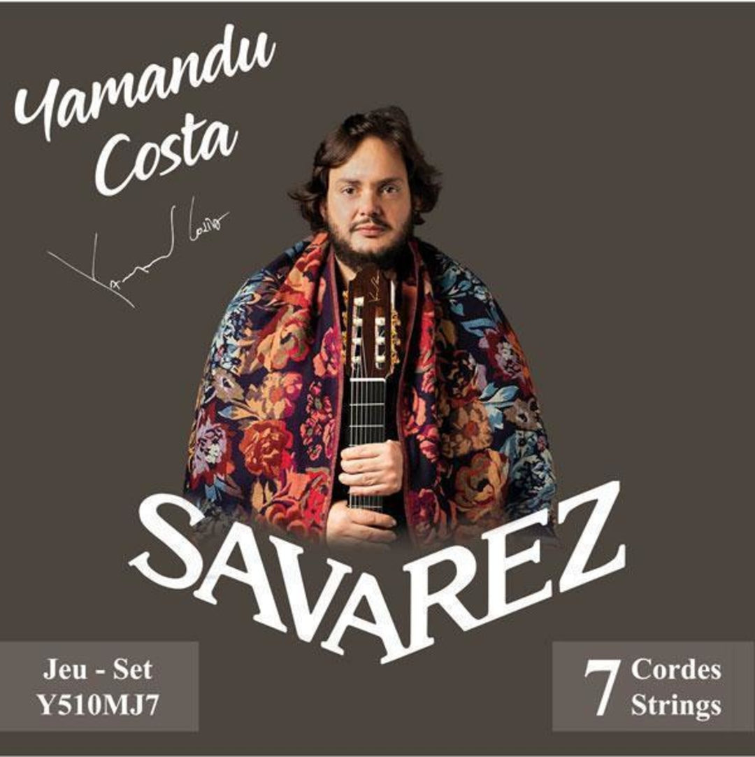 Savarez Strings for classic guitar YAMANDU COSTA 7-string - 7-string high tension (Y510MJ7)