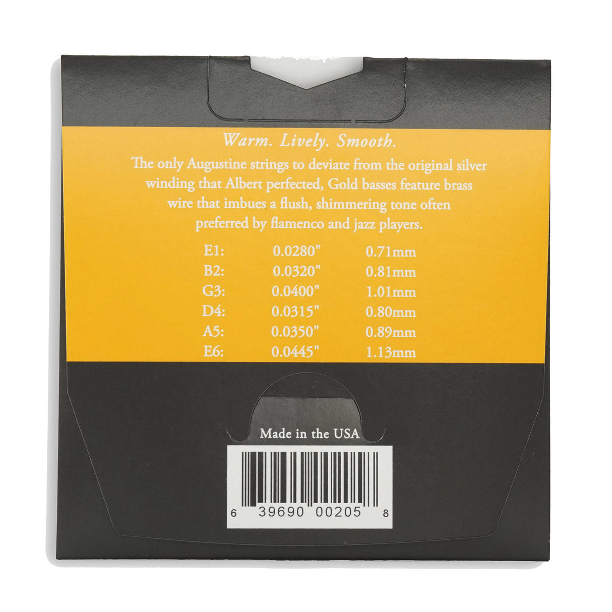 Augustine Strings for classic guitar Classic Label - Set Classic Gold (normal/medium)