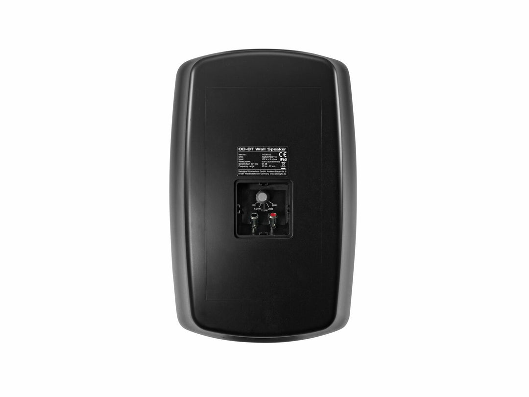 OMNITRONIC OD-8T Wall Speaker 100V black 2x