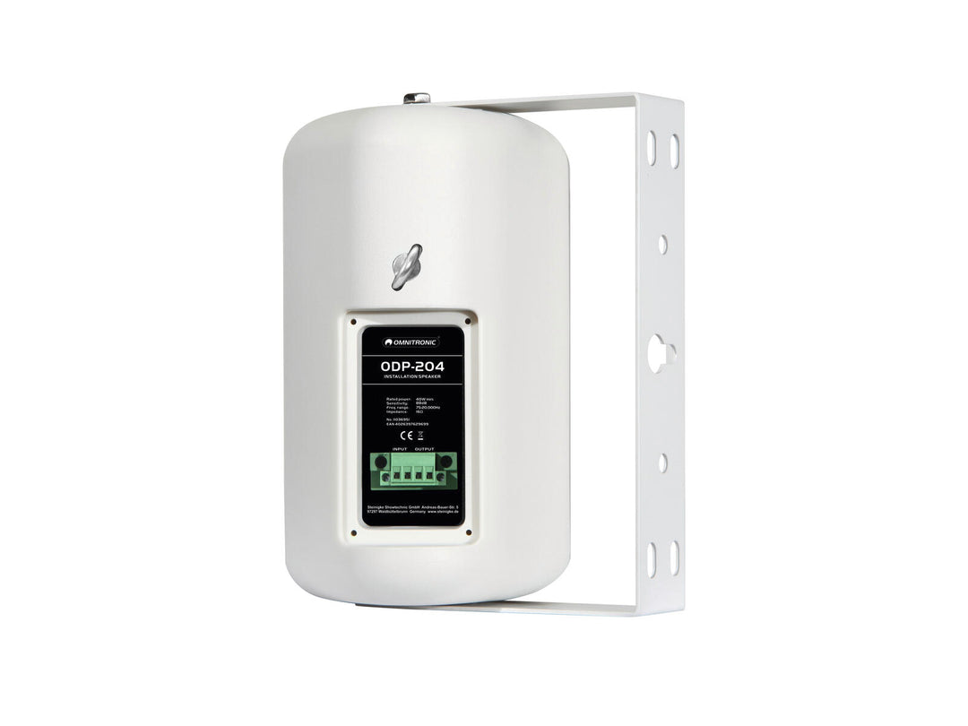 OMNITRONIC ODP-204 Installation Speaker 16 ohms white 2x
