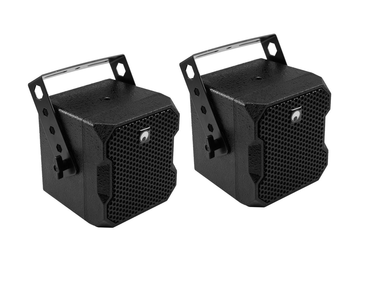 OMNITRONIC Set BOB-10A bk + 4x BOB-4 bk