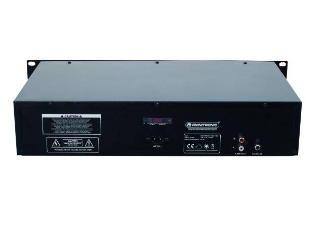 Omnitronic XCP-1400 CD Afspiller