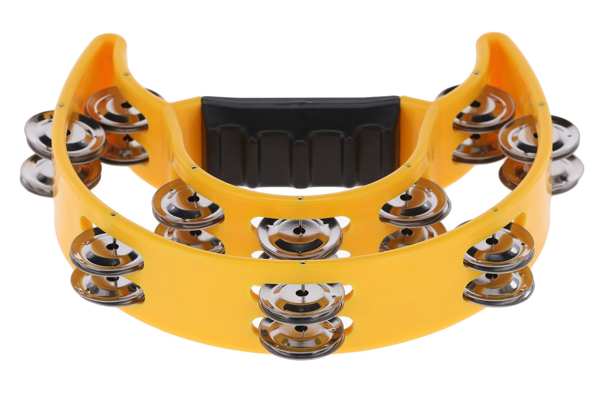 GEWA Jingle wreath Half moon 20 jingles - Yellow